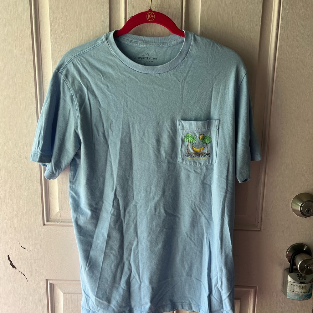 Vineyard Vines Light Blue Graphic T-Shirt